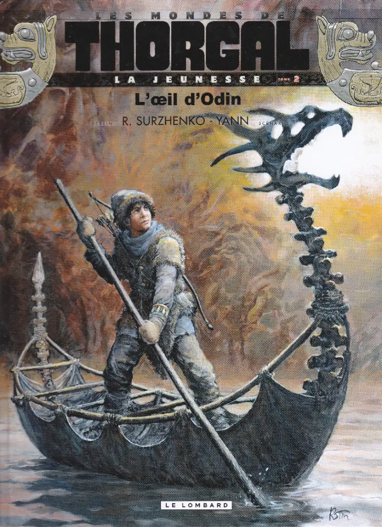 Couverture de l'album Les mondes de Thorgal - La Jeunesse de Thorgal Tome 2 l'oeil d'odin