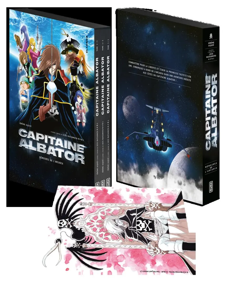 Couverture de l'album Capitaine Albator - Mémoires de l'Arcadia
