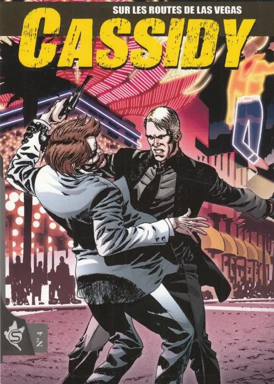 Couverture de l'album Cassidy N° 4 Sur les routes de Las Vegas