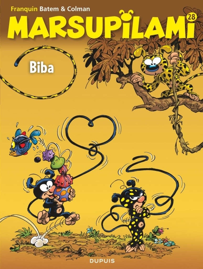 Couverture de l'album Marsupilami Tome 28 Biba