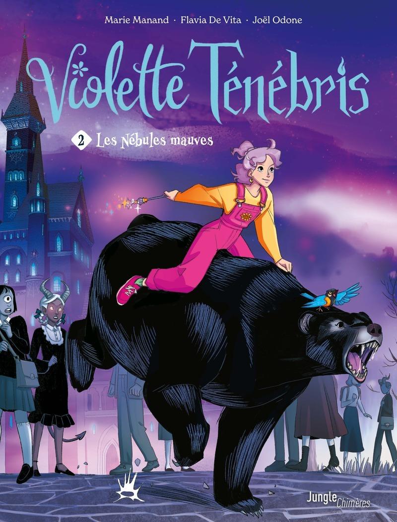 Couverture de l'album Violette Ténébris 2 Les Nébules mauves