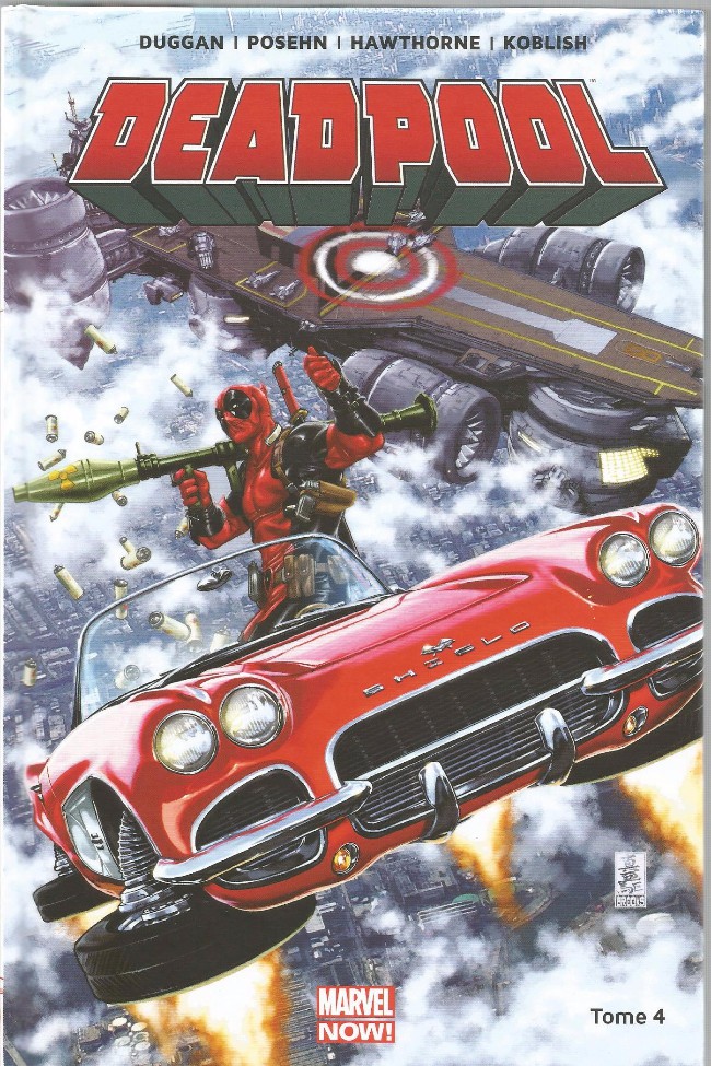Couverture de l'album Deadpool Tome 4 Deadpool contre le S.H.I.E.L.D.
