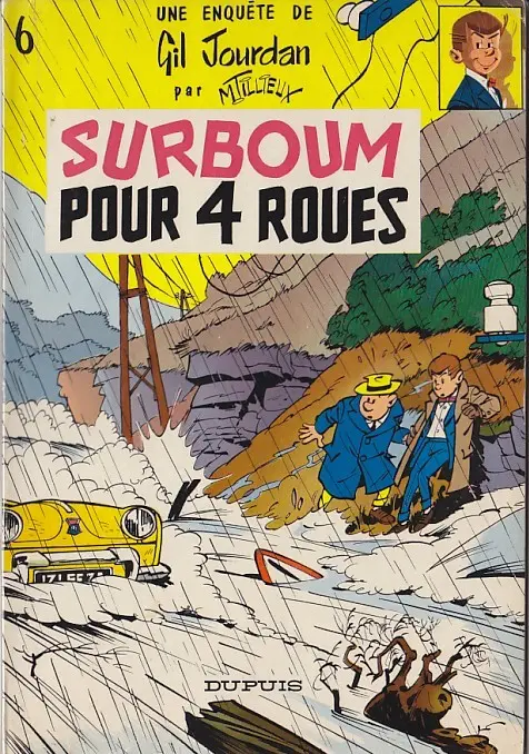 Couverture de l'album Gil Jourdan Tome 6 Surboum pour 4 roues