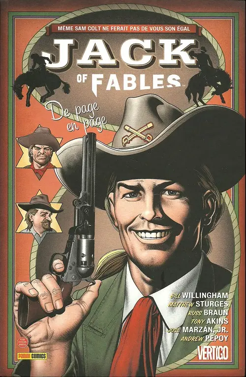 Couverture de l'album Jack of Fables Tome 5 De page en page