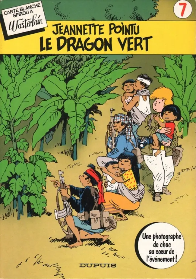 Couverture de l'album Jeannette Pointu Tome 3 Le dragon vert