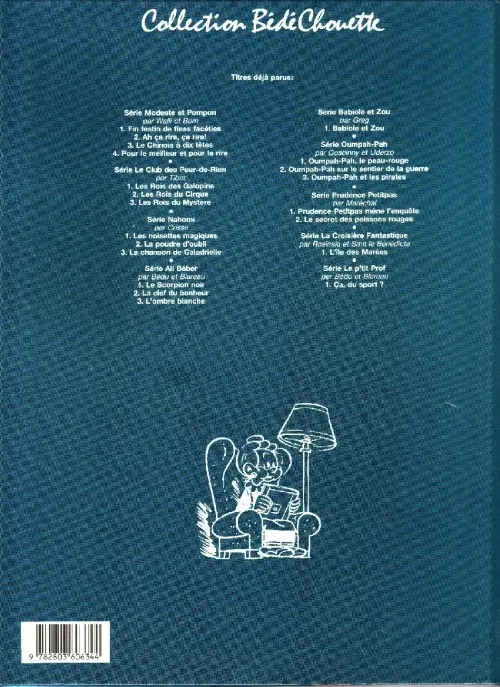 Verso de l'album Prudence Petitpas Tome 5 Et le secret des poissons rouges