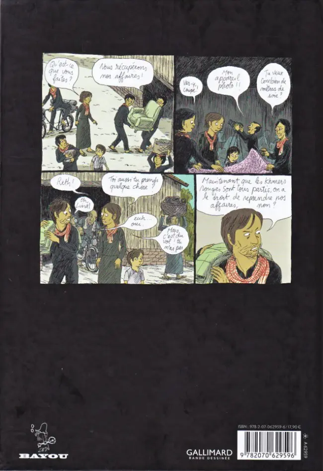 Verso de l'album L'Année du lièvre Tome 3 Un nouveau départ