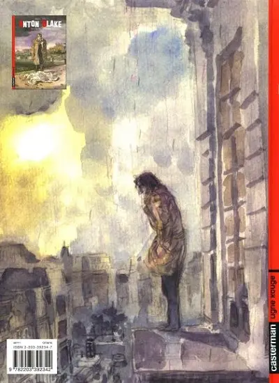 Verso de l'album Anton Blake Tome 1 Détective des sentiments