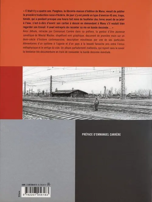 Verso de l'album Une jeunesse soviétique