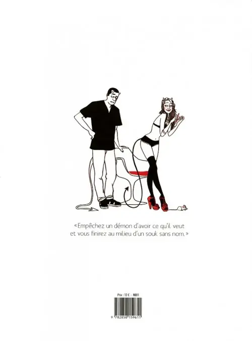 Verso de l'album Very bad twinz Tome 1