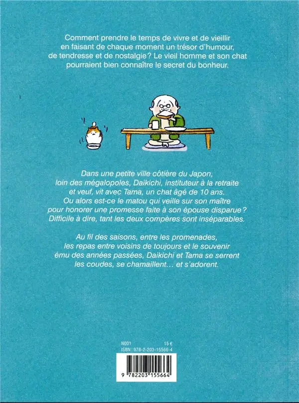 Verso de l'album Le Vieil homme et son chat 1 n'ont plus peur des chiens
