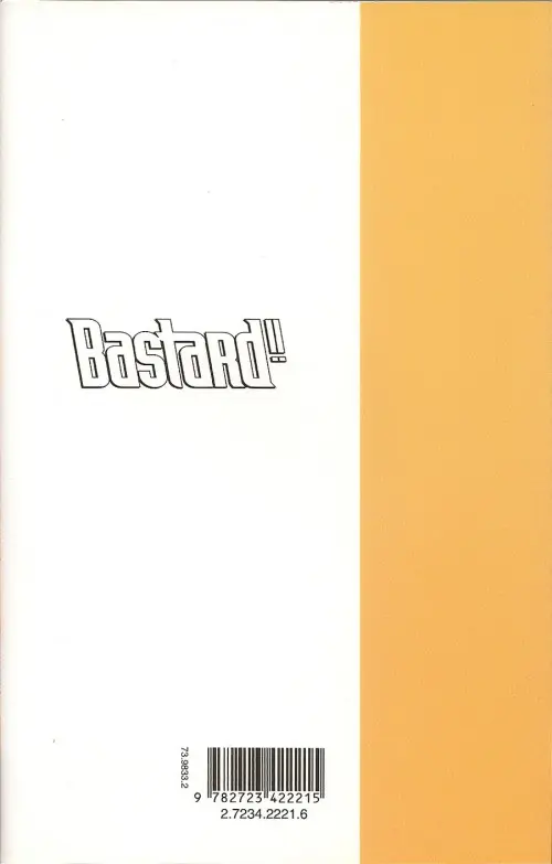Verso de l'album Bastard !! 2 L'intrusion