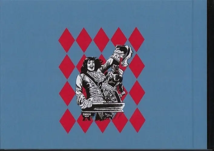 Verso de l'album Capitaine Risque-tout