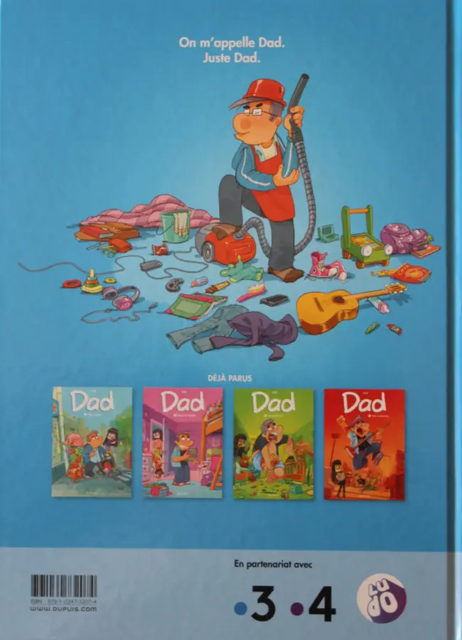 Verso de l'album Dad Tome 1 Filles à Papa