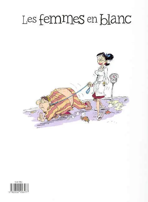 Verso de l'album Les Femmes en Blanc Tome 5 J'étais infirme hier