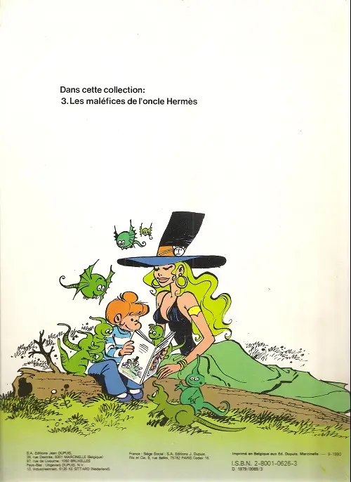Verso de l'album Isabelle Tome 4 L'astragale de Cassiopée