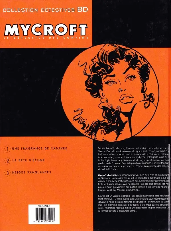 Verso de l'album Mycroft Inquisitor Tome 2 La bête d'écume