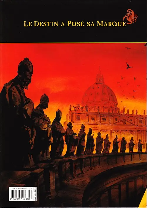 Verso de l'album Le Scorpion Tome 1 La marque du diable