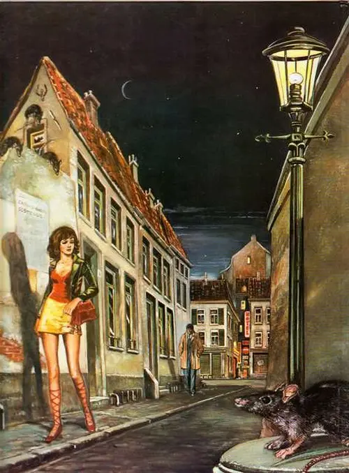 Verso de l'album Le Bal du rat mort