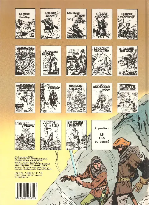 Verso de l'album Les Timour Tome 6 le fils du centurion