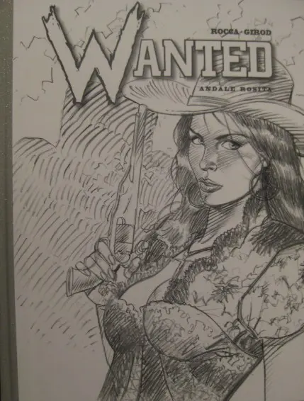 Verso de l'album Wanted Tome 6 Andale rosita