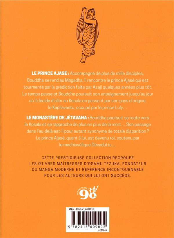 Verso de l'album Bouddha - La Vie de Bouddha Volume 4