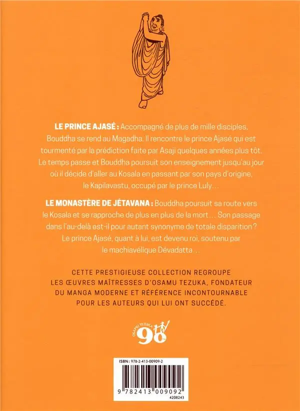 Verso de l'album Bouddha - La Vie de Bouddha Volume 4
