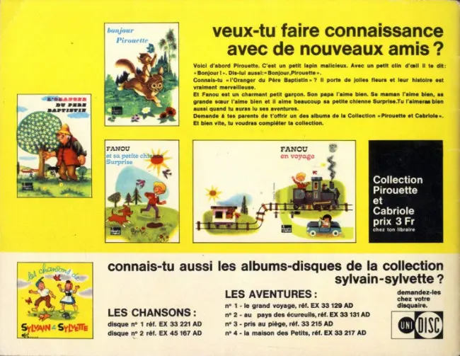Verso de l'album Sylvain et Sylvette Tome 77 L'ours chez les campeurs