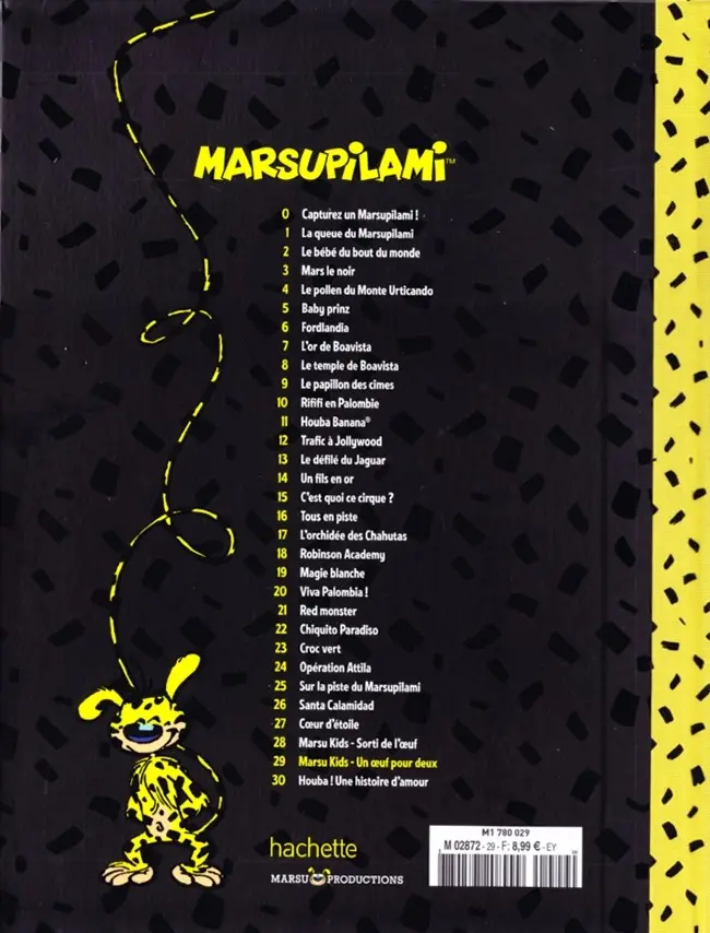 Verso de l'album Marsu Kids Tome 29 Marsu Kids - Un œuf pour deux
