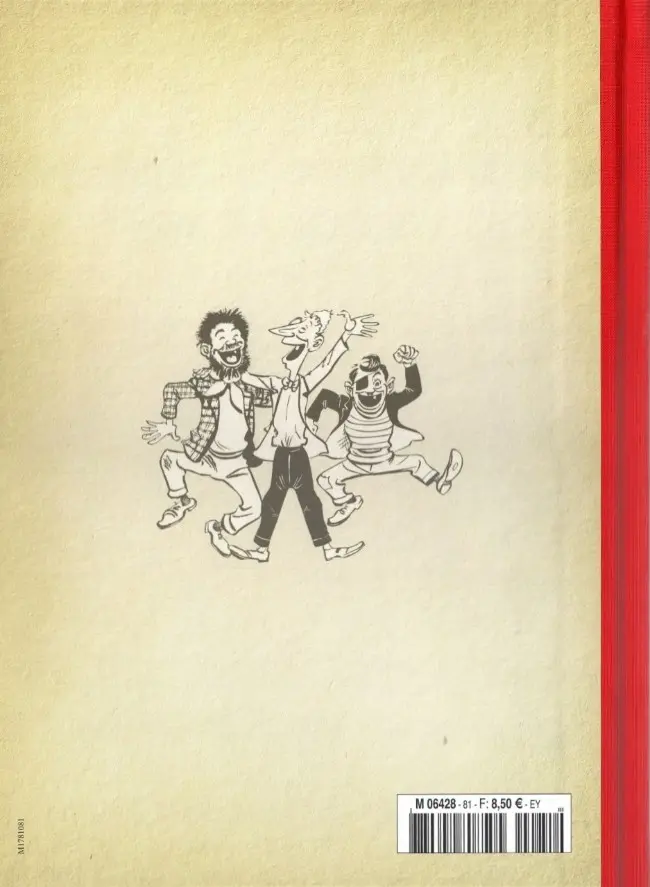 Verso de l'album Les Pieds Nickelés - La collection Tome 82 Les Pieds Nickelés courent la Panasiatique