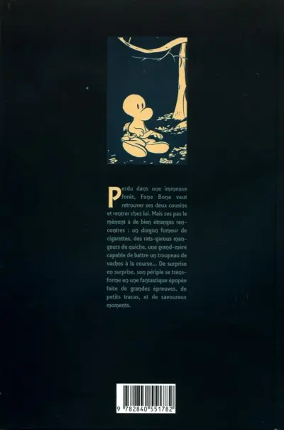 Verso de l'album Bone Tome 5 Le pourfendeur de dragons