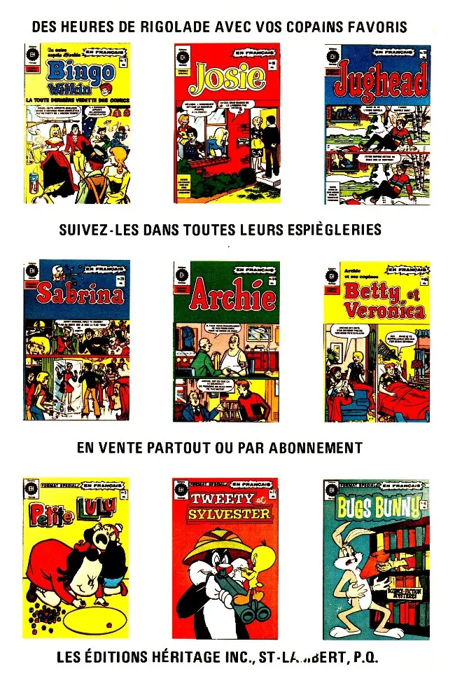Verso de l'album Rawhide Kid N° 50 Les révolvers de Jesse James !