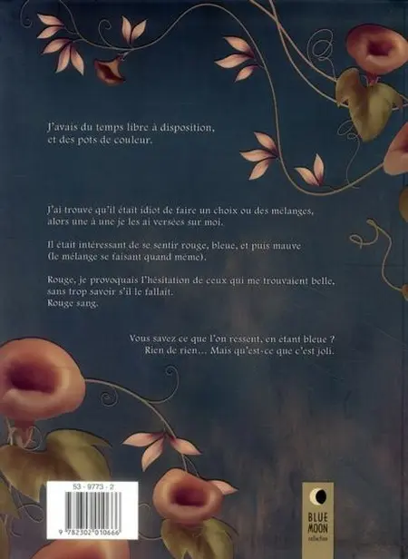 Verso de l'album Couleurs tolérables