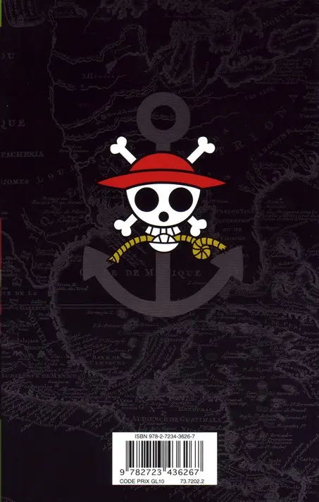 Verso de l'album One Piece Tome 11 Le pire brigand de tout East-Blue