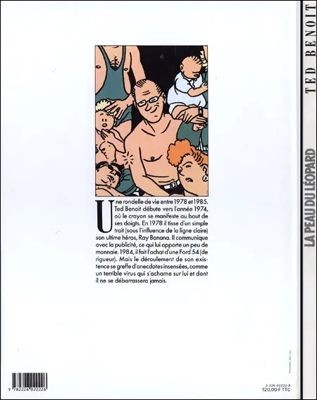 Verso de l'album La peau du léopard
