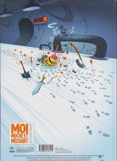 Verso de l'album Les Minions Tome 1 Banana !