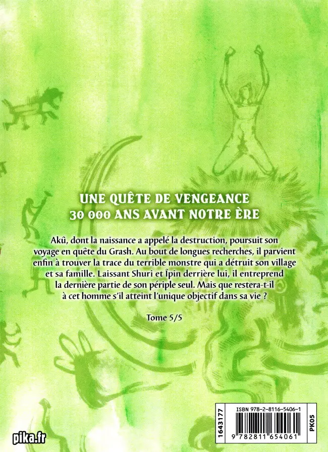 Verso de l'album Akû - le Chasseur Maudit 5