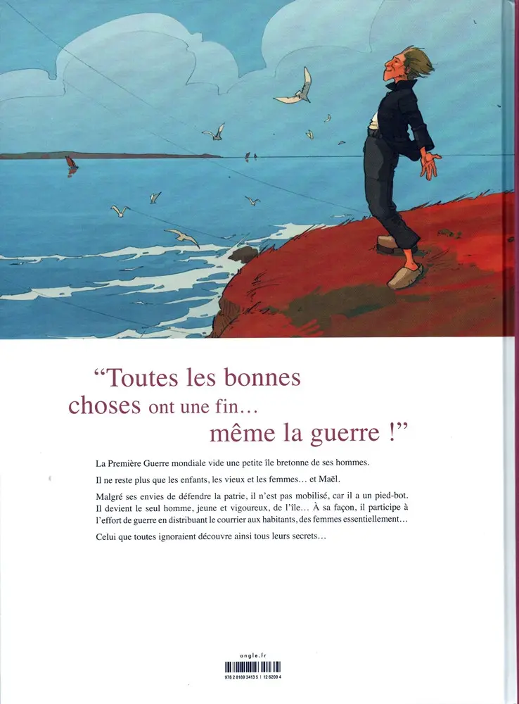 Verso de l'album Facteur pour femmes Livre 1