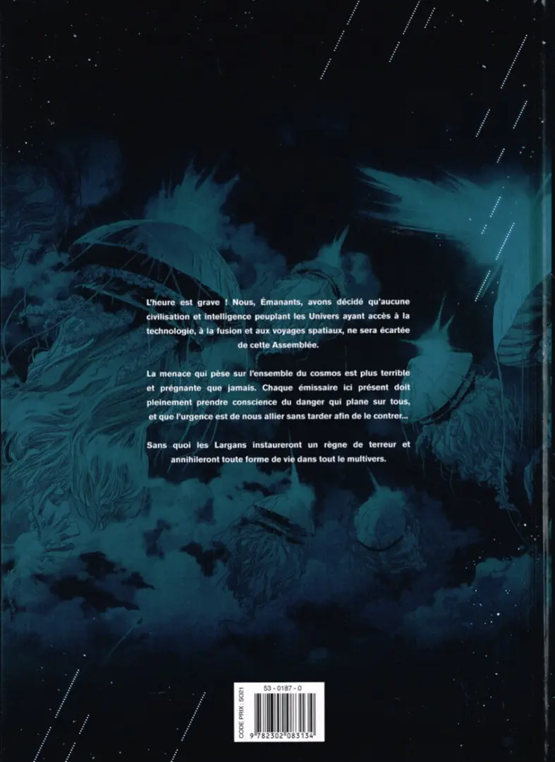 Verso de l'album Crusaders 2 Les Émanants
