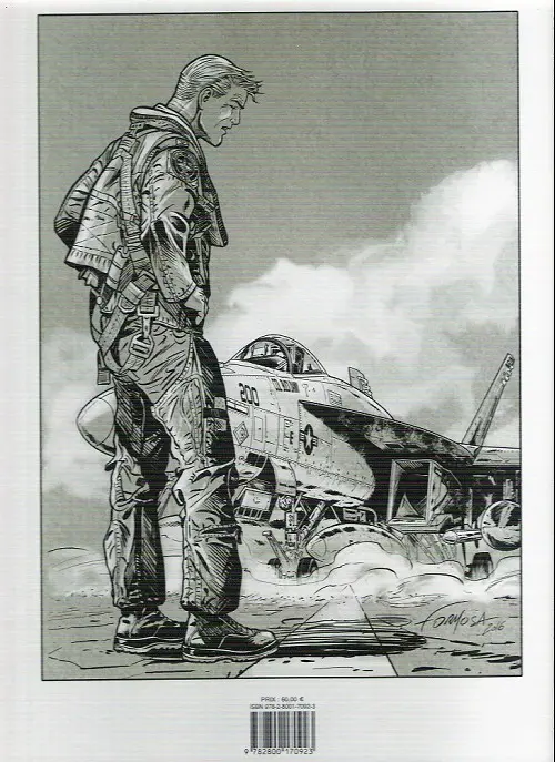 Verso de l'album Buck Danny Tome 55 Defcon one