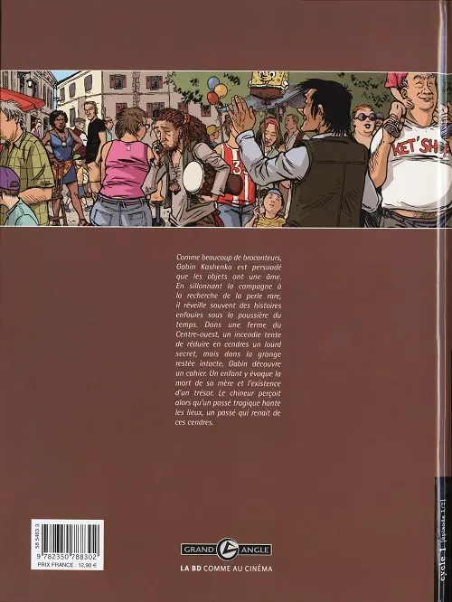 Verso de l'album Le Chineur Tome 1 Tu es poussière