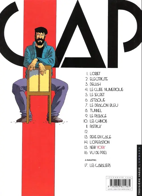 Verso de l'album Capricorne Tome 11 Patrick
