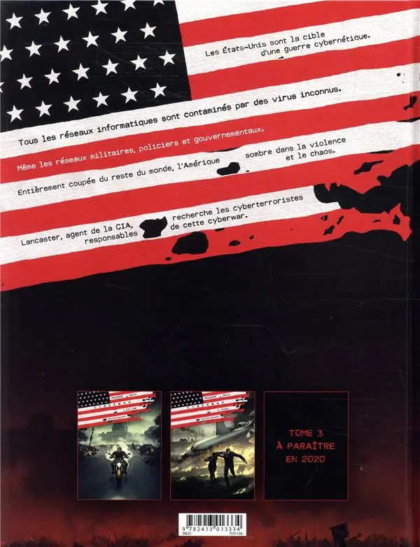 Verso de l'album Cyberwar 2 Chaos