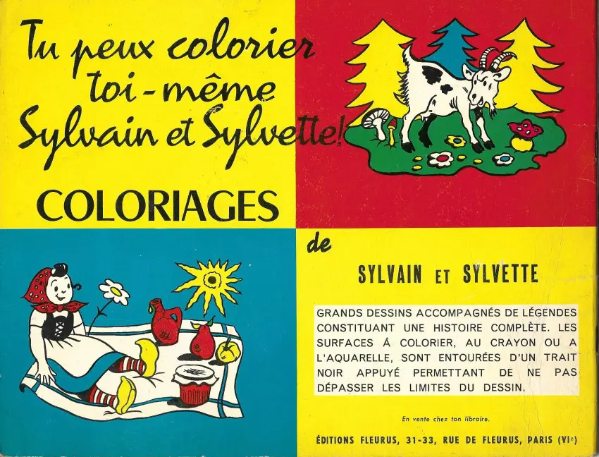 Verso de l'album Sylvain et Sylvette Tome 17 Une aventure qui finit mal