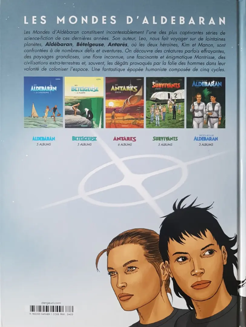 Verso de l'album Aldébaran Tome 2 La blonde