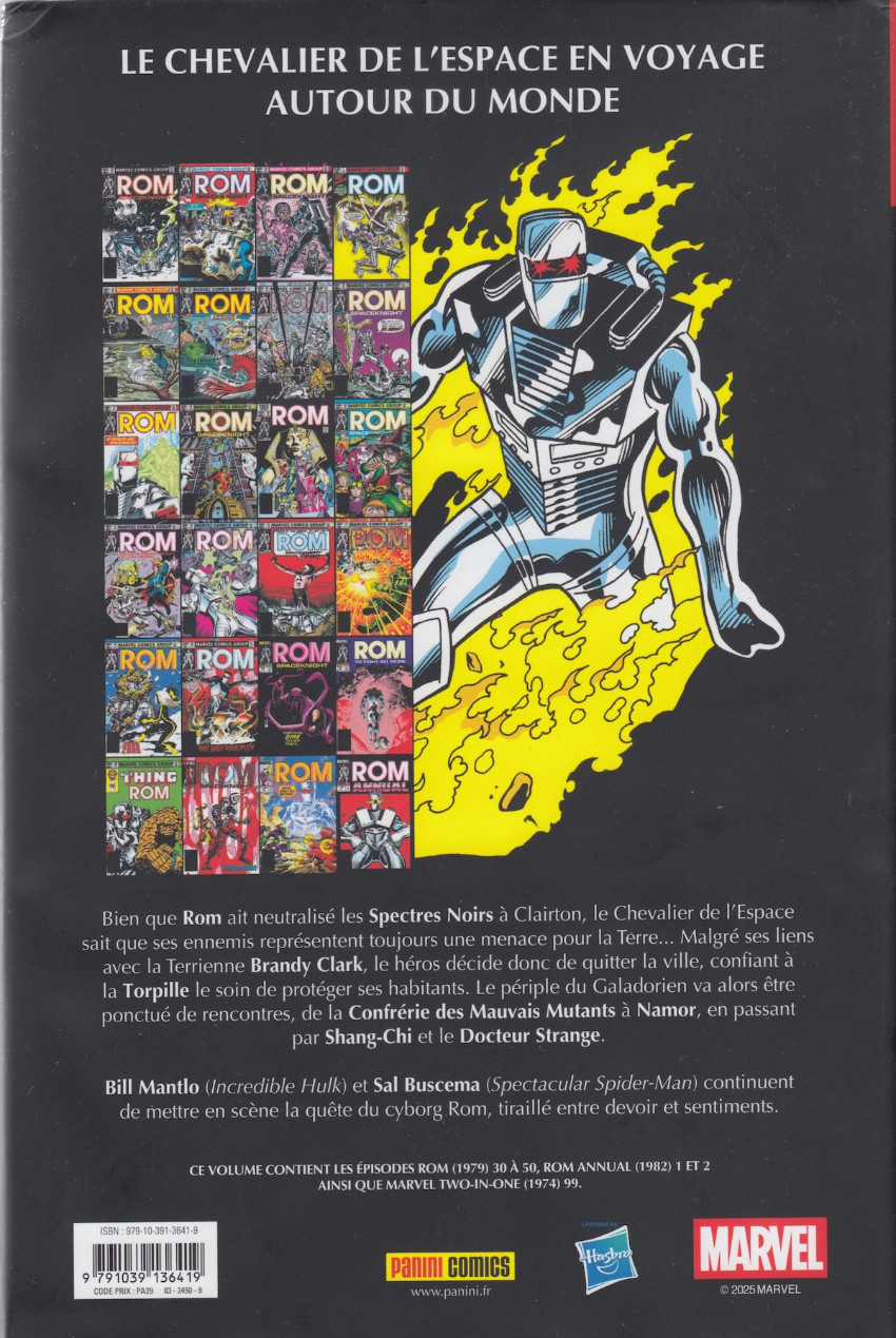 Verso de l'album ROM 2