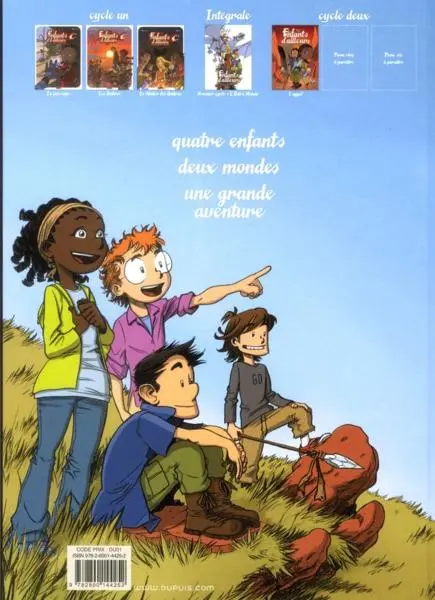 Verso de l'album Les Enfants d'ailleurs Tome 4 L'appel