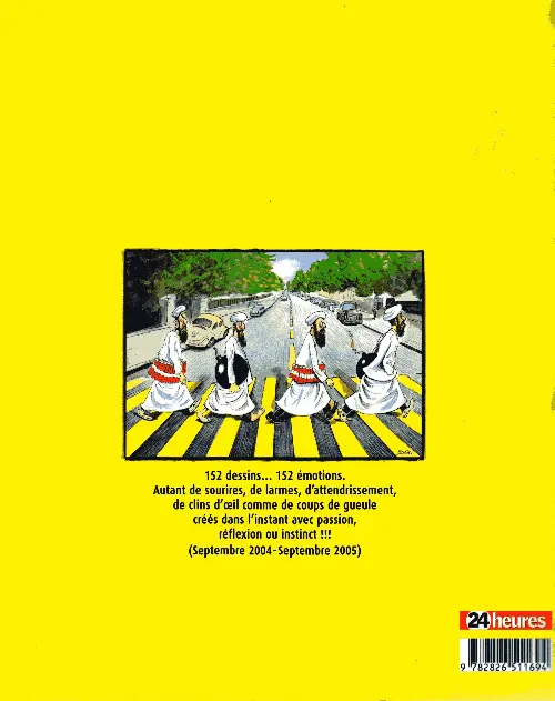 Verso de l'album Burki 05