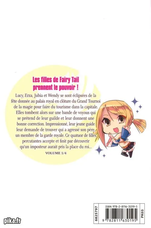 Verso de l'album Fairy Girls 1
