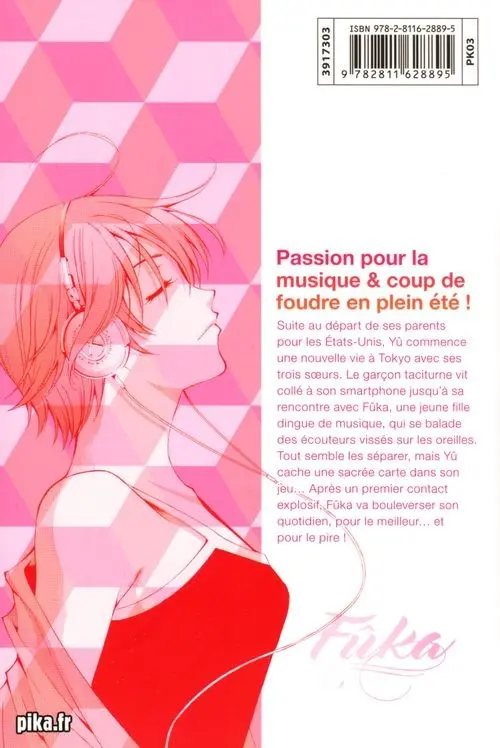 Verso de l'album Fûka 1